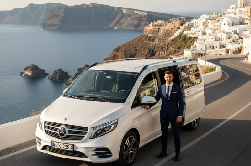 Santorini White Transfers Chauffeur