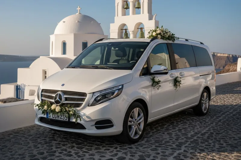 Wedding Transport Santorini