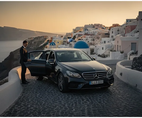 Private Chauffeur Santorini White Transfers